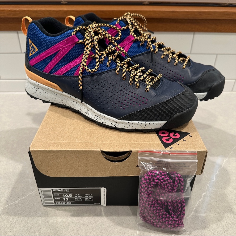 Nike ACG Okwahn II trial shoe – Rare Men’s Size 10.5 Like New 👟✨